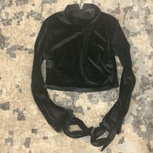 🤩Crop top sparkly top